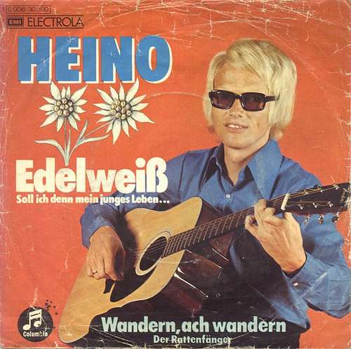 Cover Heino - Edelweiss (Soll Ich Denn Mein Junges Leben...) (7, Single, Mono) Schallplatten Ankauf