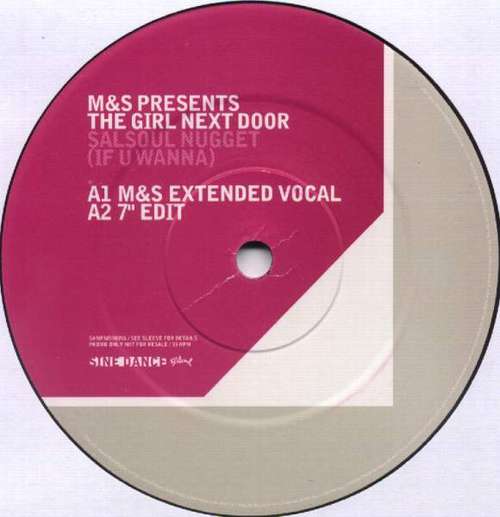 Cover M&S Presents The Girl Next Door - Salsoul Nugget (If U Wanna) (2x12, Promo) Schallplatten Ankauf