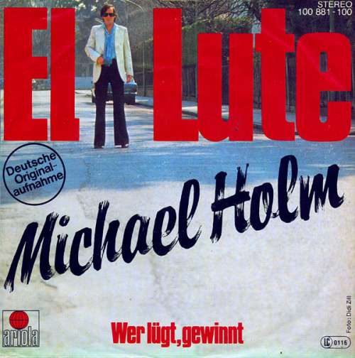 Cover Michael Holm - El Lute (7, Single) Schallplatten Ankauf
