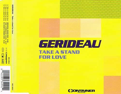 Cover Gerideau - Take A Stand For Love (CD, Maxi) Schallplatten Ankauf