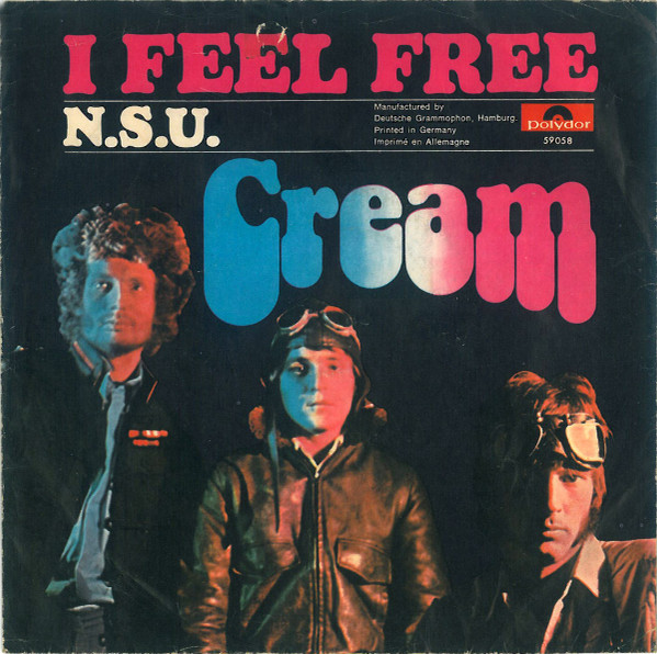 Cover Cream (2) - I Feel Free (7, Single, Mono) Schallplatten Ankauf