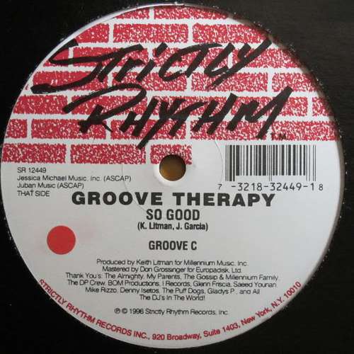 Cover Groove Therapy - So Good (12) Schallplatten Ankauf