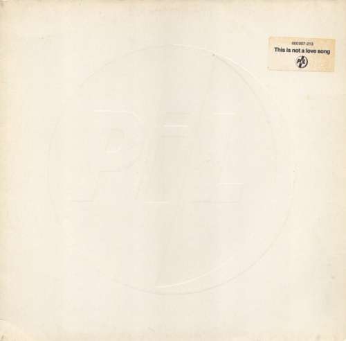 Cover Public Image Limited - This Is Not A Love Song (12, Single) Schallplatten Ankauf