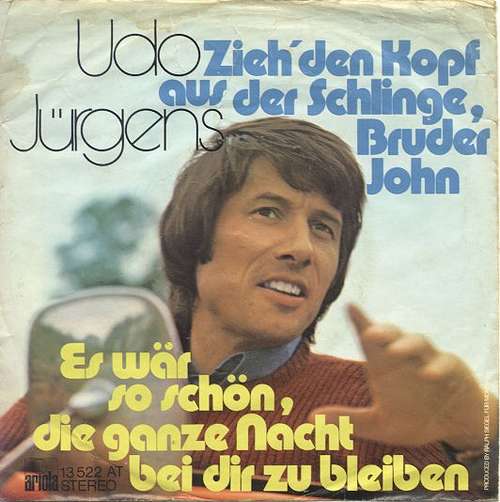 Cover Udo Jürgens - Zieh' Den Kopf Aus Der Schlinge, Bruder John (7, Single) Schallplatten Ankauf