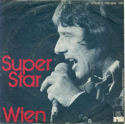 Cover Udo Jürgens - Super Star / Wien (7, Single) Schallplatten Ankauf