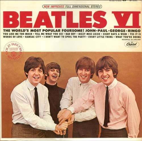 Cover Beatles VI Schallplatten Ankauf