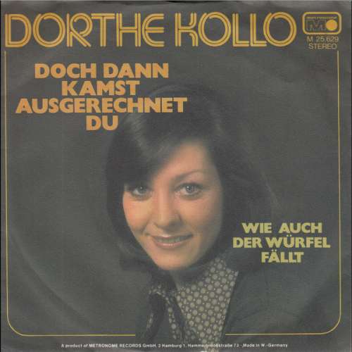 Cover Dorthe Kollo - Doch Dann Kamst Ausgerechnet Du (7, Single) Schallplatten Ankauf