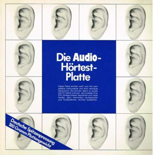 Cover Die Audio-Hörtest-Platte Schallplatten Ankauf