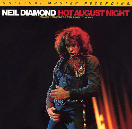 Cover Neil Diamond - Hot August Night (2xLP, Album, Ltd, Gat) Schallplatten Ankauf