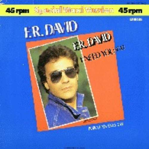 Cover F.R. David - I Need You (12) Schallplatten Ankauf