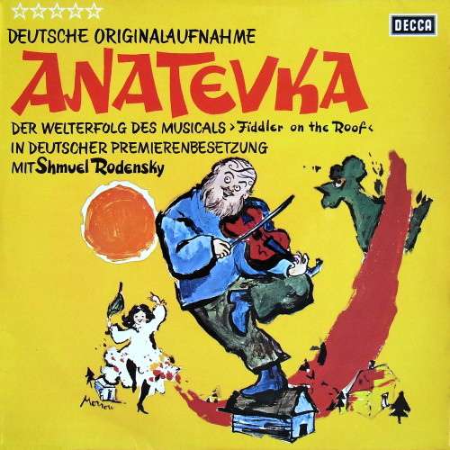 Cover Shmuel Rodensky - Anatevka (Deutsche Originalaufnahme) (LP, Album) Schallplatten Ankauf