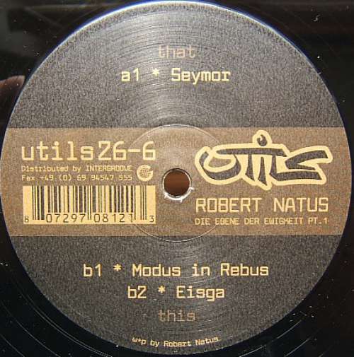 Cover Robert Natus - Die Ebene Der Ewigkeit Pt. 1 (12) Schallplatten Ankauf