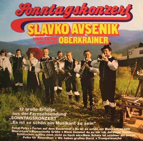Cover Slavko Avsenik Und Seine Original Oberkrainer - Sonntagskonzert (LP) Schallplatten Ankauf