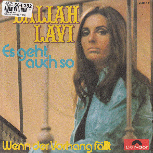 Cover Daliah Lavi - Es Geht Auch So (7, Single) Schallplatten Ankauf