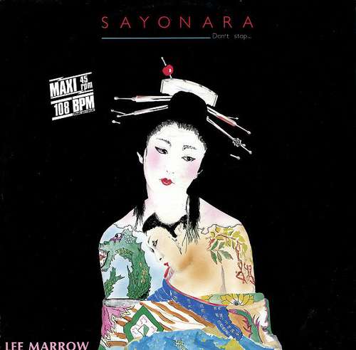 Cover Lee Marrow - Sayonara (Don't Stop...) (12, Maxi) Schallplatten Ankauf