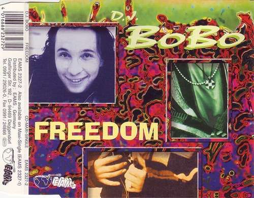 Cover D.J. BoBo* - Freedom (CD, Maxi) Schallplatten Ankauf