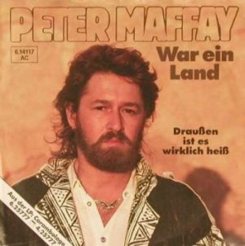 Cover Peter Maffay - War Ein Land (7, Single) Schallplatten Ankauf