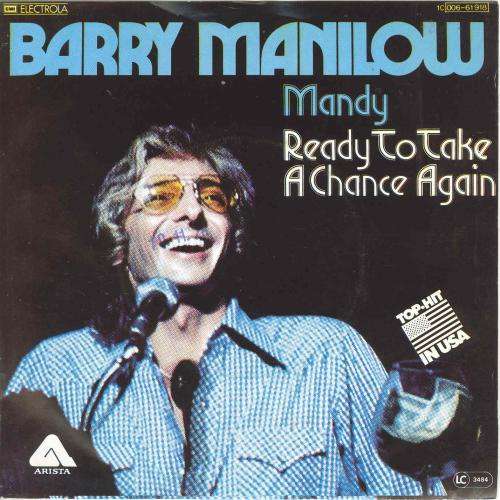 Cover Barry Manilow - Mandy (7, Single) Schallplatten Ankauf