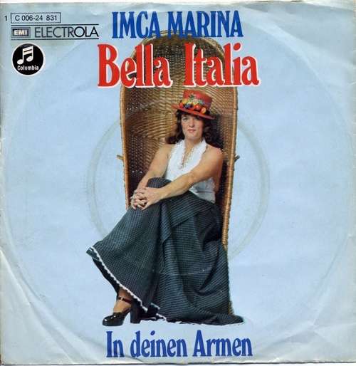 Cover Imca Marina - Bella Italia (7, Single) Schallplatten Ankauf