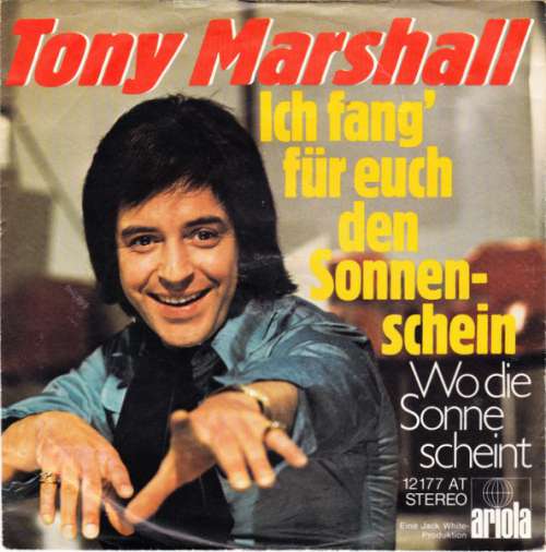 Cover Tony Marshall - Ich Fang' Für Euch Den Sonnenschein (7, Single) Schallplatten Ankauf