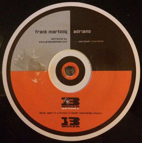 Cover Frank Martiniq - Adriano (12, S/Sided, Promo) Schallplatten Ankauf