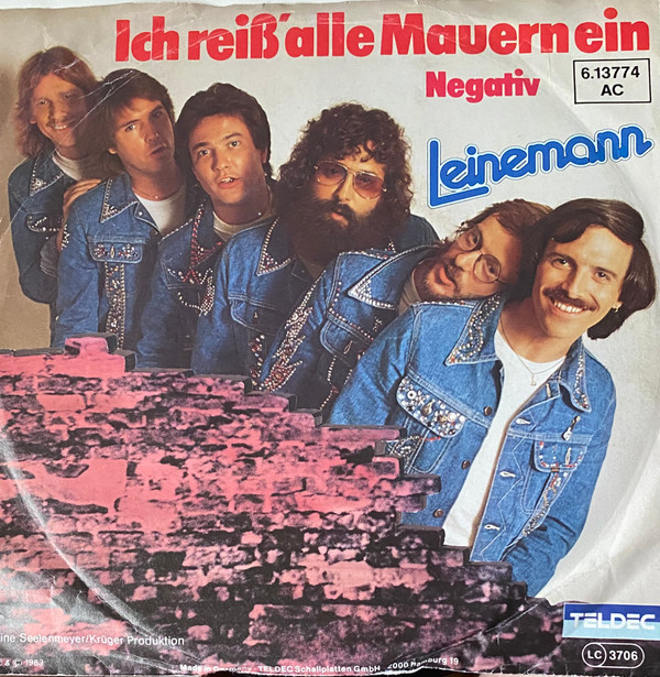 Bild Leinemann - Ich Reiß' Alle Mauern Ein (7, Single) Schallplatten Ankauf
