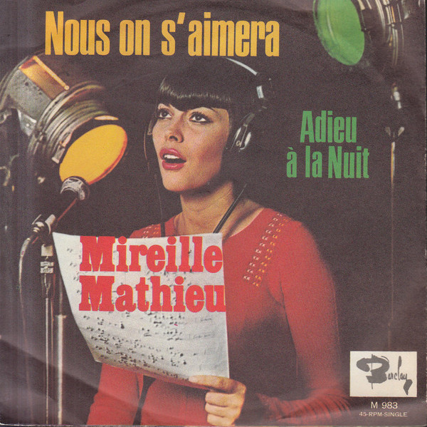 Cover Mireille Mathieu - Nous On S'Aimera (7, Single) Schallplatten Ankauf