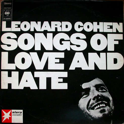 Cover Leonard Cohen - Songs Of Love And Hate (LP, Album, Son) Schallplatten Ankauf