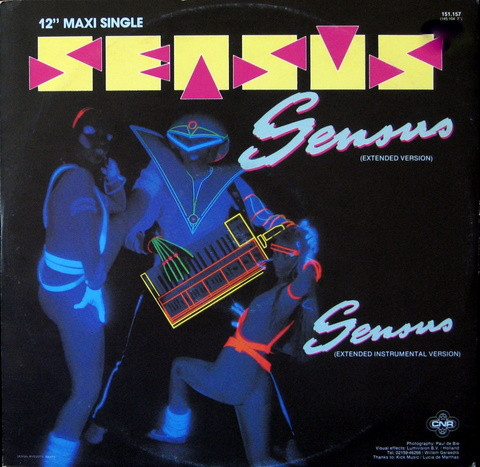 Cover Sensus - Sensus (Extended Version) (12, EP, Maxi) Schallplatten Ankauf