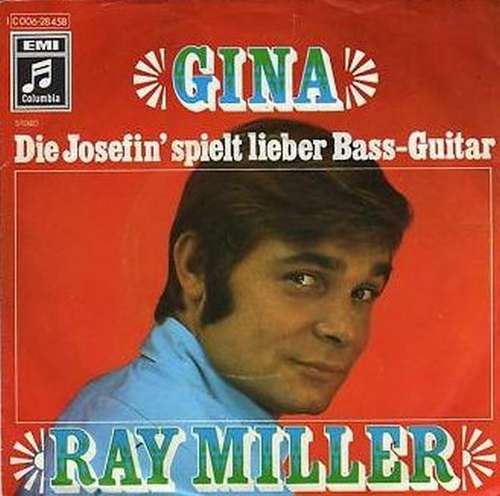 Cover Ray Miller - Gina (7, Single) Schallplatten Ankauf