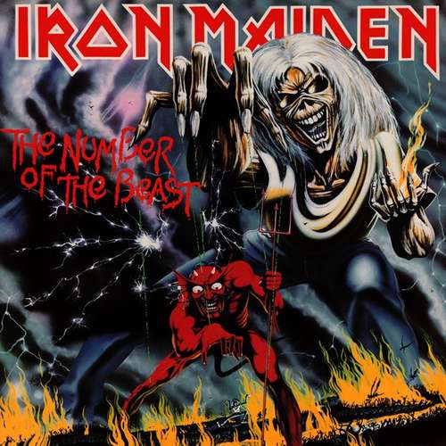 Cover Iron Maiden - The Number Of The Beast (LP, Album) Schallplatten Ankauf