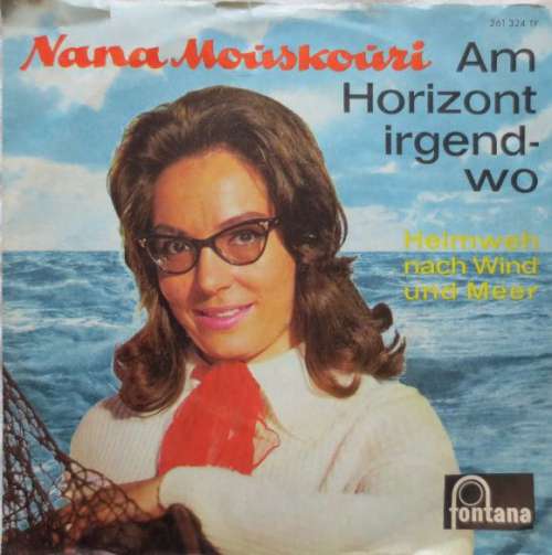 Cover Nana Mouskouri - Am Horizont Irgendwo (7, Single) Schallplatten Ankauf
