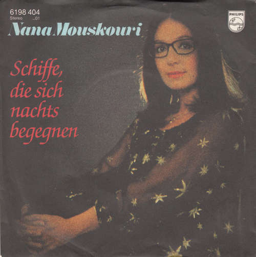 Cover Nana Mouskouri - Schiffe, Die Sich Nachts Begegnen (7, Single) Schallplatten Ankauf