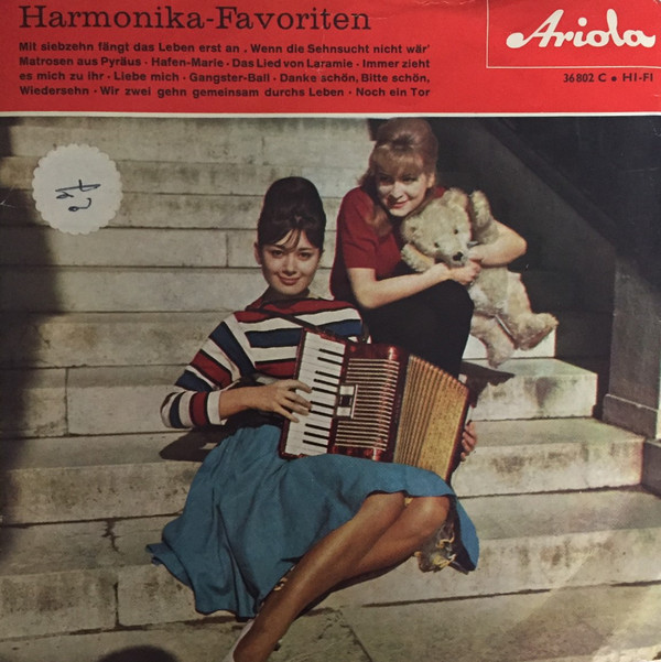 Cover Heinz Und Günther Mit Ihren Solisten - Harmonika-Favoriten 7.Folge (7, EP) Schallplatten Ankauf