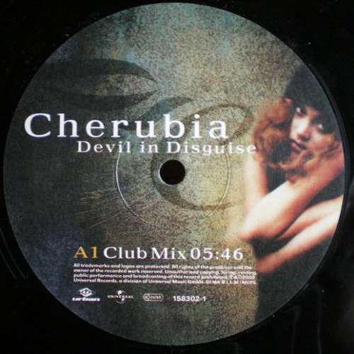 Cover Cherubia - Devil In Disguise (12) Schallplatten Ankauf