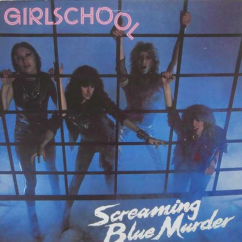 Cover Girlschool - Screaming Blue Murder (LP, Album) Schallplatten Ankauf