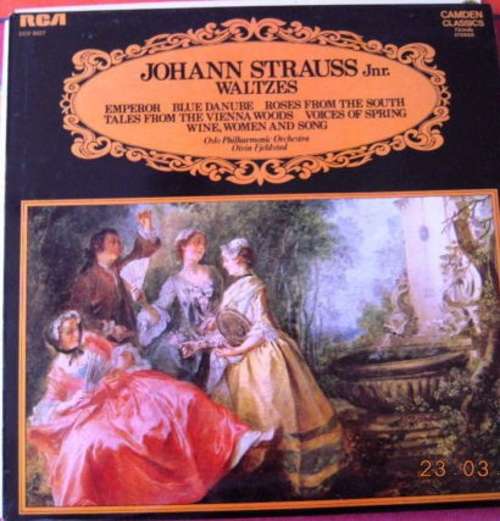 Cover Johann Strauss Jnr.* - Oslo Philharmonic Orchestra* / Oivin Fjeldstad* - Waltzes (LP, Album) Schallplatten Ankauf