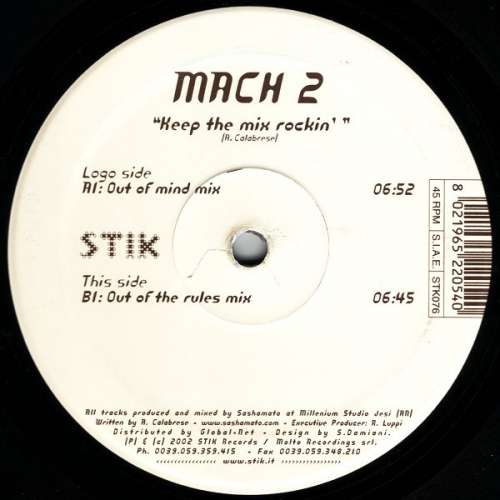Cover Mach 2 - Keep The Mix Rockin' (12) Schallplatten Ankauf