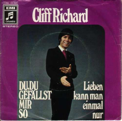 Cover Cliff Richard - Du, Du Gefällst Mir So (7, Single) Schallplatten Ankauf