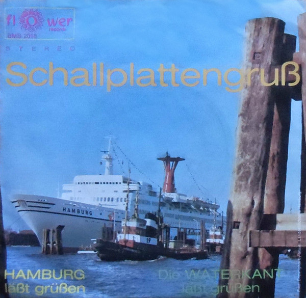 Cover Guschi Rick* - Die Waterkant Läßt Grüßen / Hamburg Läßt Grüßen (7, Single) Schallplatten Ankauf