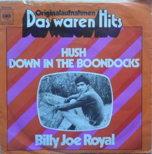 Cover Billy Joe Royal - Hush / Down In The Boondocks (7, Single, RE) Schallplatten Ankauf