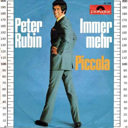 Bild Peter Rubin - Immer Mehr (7, Single, Mono) Schallplatten Ankauf