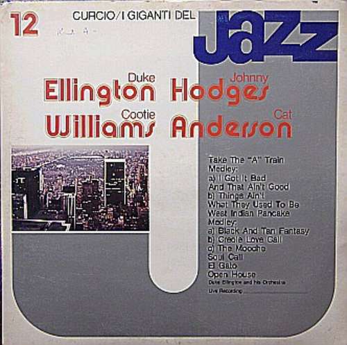 Cover Duke Ellington / Johnny Hodges / Cootie Williams / Cat Anderson - I Giganti Del Jazz Vol. 12 (LP) Schallplatten Ankauf