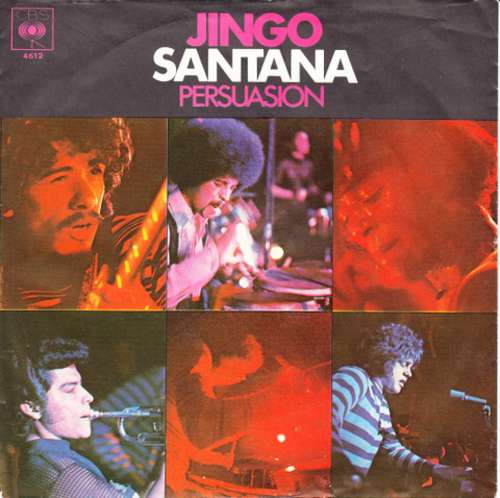 Cover Santana - Jingo (7, Single) Schallplatten Ankauf