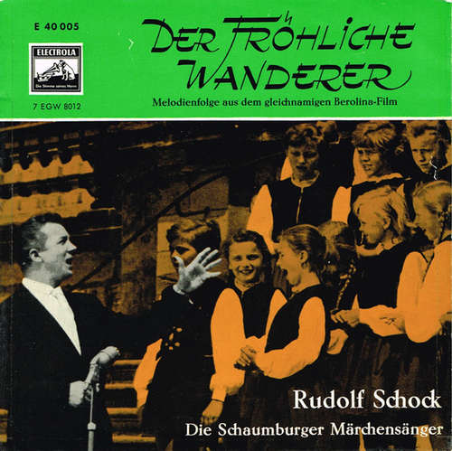 Bild Rudolf Schock - Der Fröhliche Wanderer (7, EP) Schallplatten Ankauf
