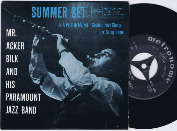 Cover Mr. Acker Bilk's Paramount Jazz Band* - Summer Set (7, EP, Mono) Schallplatten Ankauf
