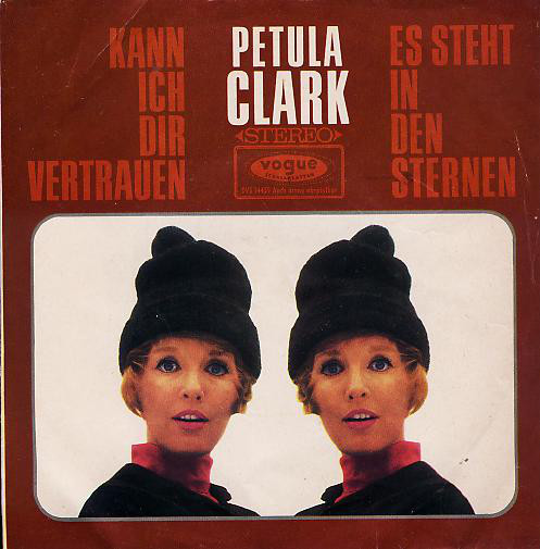 Cover Petula Clark - Kann Ich Dir Vertrauen / Es Steht In Den Sternen (7, Single) Schallplatten Ankauf