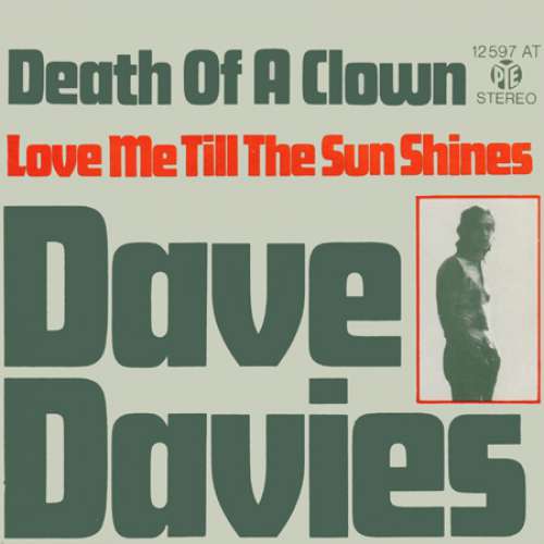 Bild Dave Davies - Death Of A Clown (7, Single, RE) Schallplatten Ankauf