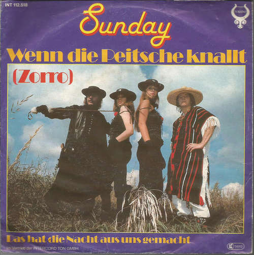 Cover Sunday (8) - Wenn Die Peitsche Knallt (Zorro) (7, Single) Schallplatten Ankauf