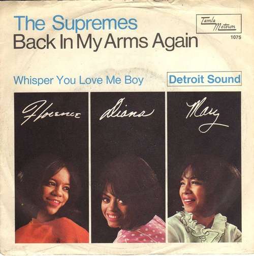 Cover The Supremes - Back In My Arms Again (7, Single) Schallplatten Ankauf
